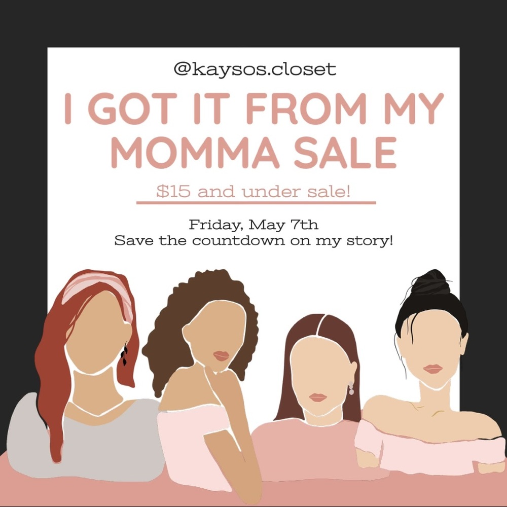 I GOT IT FROM MY MOMMA SALE ON IG